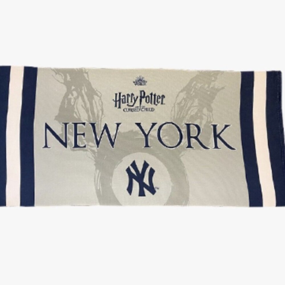 NY Yankees Broadway Cursed Child Towel